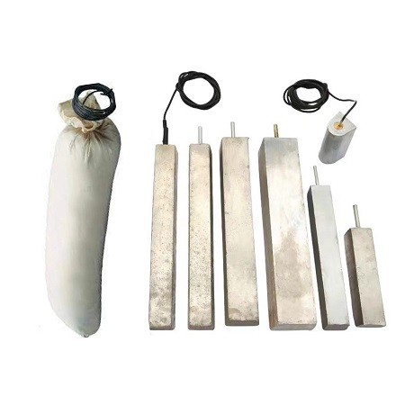 Pre-packaged magnesium anode