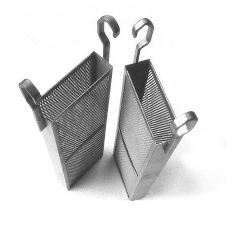 Titanium basket square type for electroplating industry